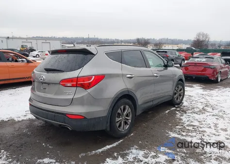 2014 Hyundai Santa Fe Sport 2.4L from USA, damaged, VIN 5XYZUDLB6EG166623